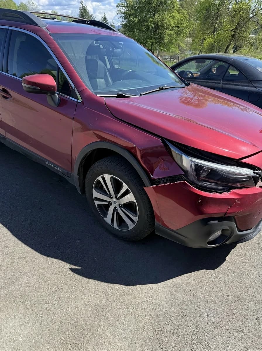 Subaru Collision Repair — before